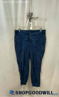 Athleta Women's Blue Nylon Pants - Sz 10