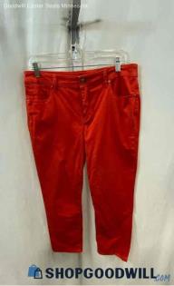 Chico's Women's Orange Crop Pant - Sz 8