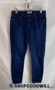 Paige Women's Blue Ankle Jeans - Sz 25