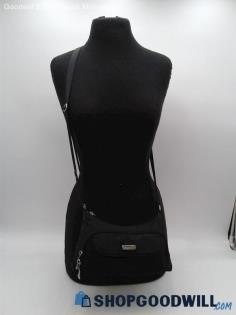 Baggallini Black Polyester Shoulder Bag Handbag Purse