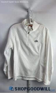 The North Face Women's White Zip Up Jacket