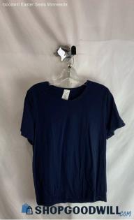 Athleta Women's Navy Blue Tech Shirt - Sz XL