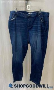 Lane Bryant Women's Blue Wash Skinny Ankle Jean - Sz 20