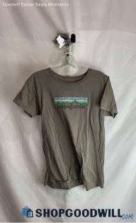 Patagonia Men's Gray Pullover T-Shirt - Sz M