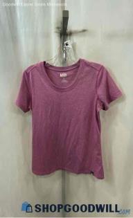 REI Women's Pink Basic T-Shirt - Sz S