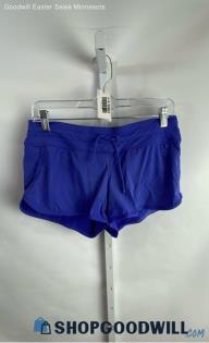 Athleta Women's Blue Built-In Liner Shorts - Sz S