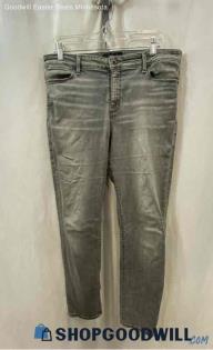 Lucky Brand Women's Gray Skinny Cotton Jeans - Sz 14