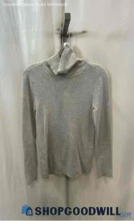 Chico's Women's Gray Pullover Turtle Neck Sweater - Sz S