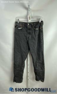 Levi's Women's Weathered Gray High-Rise Straight Jeans - Sz 30