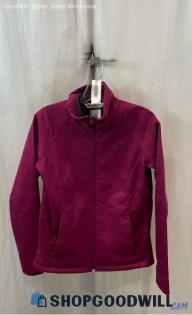 Columbia Women's Purple Softshell Jacket - Sz M