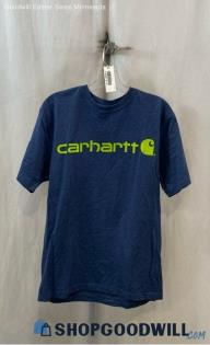 Carhartt Men's Blue T-Shirt - Sz S