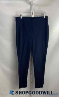 Chico's Women's Navy Viscose Pants - Sz LT