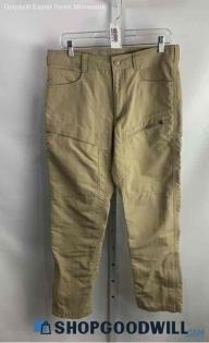 The North Face Men's Tan Nylon Pants - Sz 32