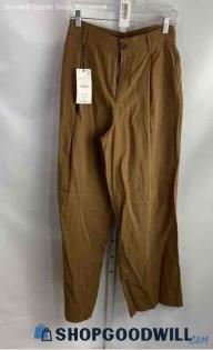 Zara Women's Brown Trouser Pant - Sz S