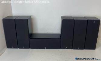 Yamaha Set Of 6 Surround Sound Speakers W/ Center Speaker #NS-A580 Pickup Only