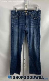 Lucky Brand Men's Dark Wash Blue Bootcut Jeans - Sz 33