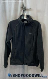 Columbia Women's Gray Full Zip Sweater - Sz M