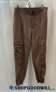 Athleta Women's Brown Cargo Polyester Pants - Sz 6