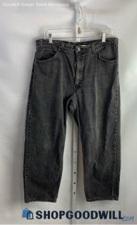 Levi's Men's Gray Relaxed Straight Jeans - Sz 38