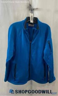 REI Women's Blue Full Zip Sweater - Sz XL