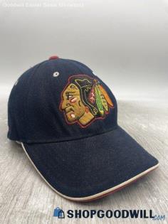 Zephyr Men's NHL Chicago Blackhawks Black Hat - Sz L