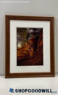 Randy Napier Signed "The Prowl" Matted & Framed Photo Print 49/950 COA