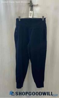 Athleta Women's Navy Pull-On Zipper Pocket Joggers - Sz XS