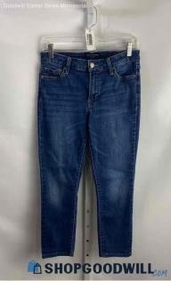 Lucky Brand Women's Dark Wash Blue Skinny Jeans - Sz 4