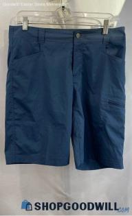 Columbia Men's Blue Lightweight Cargo Tech Bermuda Shorts - Sz 32