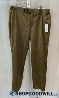 NWT Collection Men's Tan Polyester Pants - Sz 36