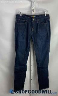 Lucky Brand Women's Dark Wash Blue Skinny Jeans - Sz 8