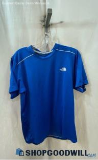 The Northface Men's Blue Athletic Basic T-Shirt - Sz L