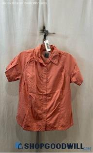 Columbia Women's Coral Tech Button Up Shirt - Sz M