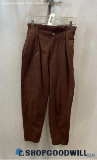 Zara Women's Brown Trouser Pant - Sz XS