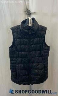 Athleta Women's Black Down Vest - Sz M