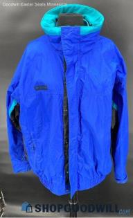 Columbia Sportswear Men's Bugaboo Blue Nylon jacket - Sz L