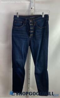 Lucky Brand Women's Blue High Rise Skinny Ankle Jeans - Sz 6