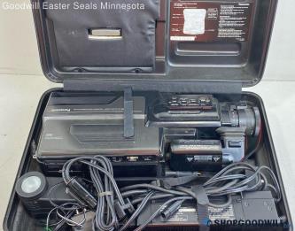 Panasonic NV-M5 Camecorder With VW-SHM5 VHS Movie Carrying Case