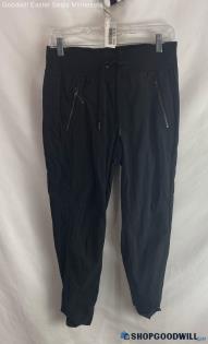 Athleta Women's Black Pull on Trekkie Jogger - Sz 4