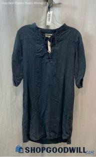 Anthropologie Women's Blueberry T-Shirt Dress - Sz XS