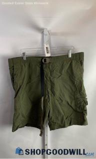 Columbia Men's Olive Hybrid Cargo Tech Shorts - Sz M