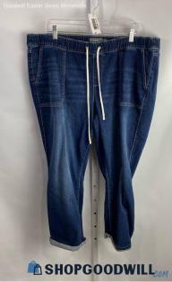 Torrid Women's Dark Wash Blue Stretchy Pull-On Jeggings - Sz 2