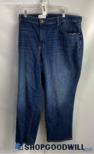 Lane Bryant Women's Dark Blue Straight leg Jeans - Sz 26