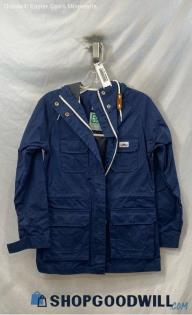 Penfield Women's Blue Rain Jacket - Sz XS