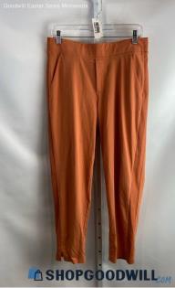 Athleta Women's Orange Pull On Pant - Sz 8