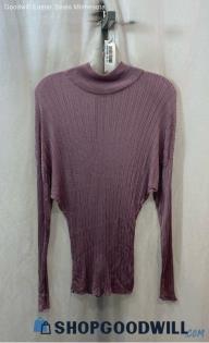 Zara Women's Purple Sweatshirt - Sz M