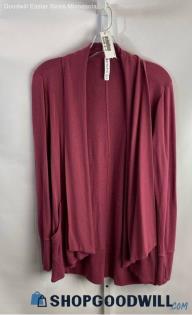 Athleta Women's Rose Pink Open Modal Soft Knit Cardigan - Sz XS