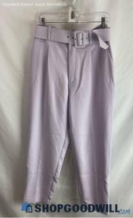 Zara Women's Purple Dress Pant - Sz L