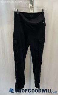 Athleta Women's Black Cargo Pull on Ankle Pant - Sz M