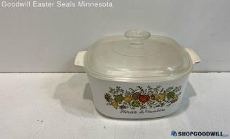 Corning Ware Spice Of Life L'echalote La Marjolaine 3 Qt Casserole Lid